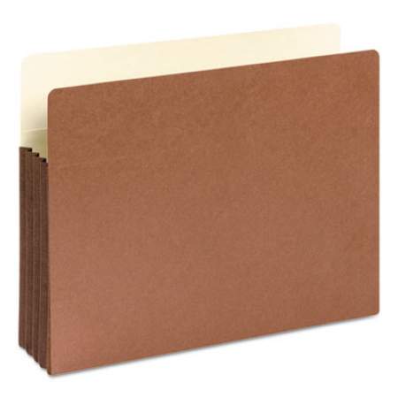 Smead Redrope Drop-Front File Pockets w/ Fully Lined Gussets, 3.5" Expansion, Letter Size, Redrope, 10/Box (73264)