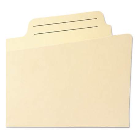 Smead Manila File Pockets, 1" Expansion, Letter Size, Manila (75487)
