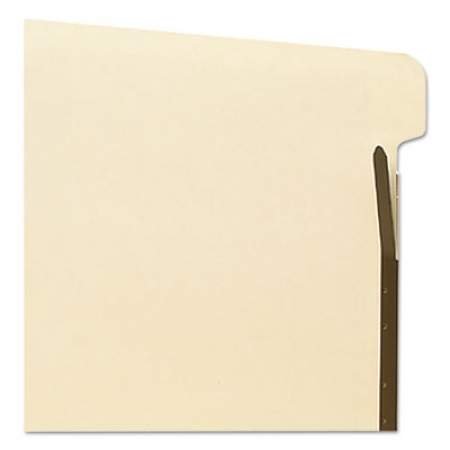 Smead Self-Adhesive Folder Dividers for Top/End Tab Folders w/ 2-Prong Fasteners, Letter Size, Manila, 25/Pack (68025)