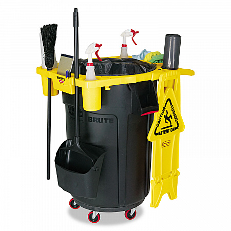 BRUTE Standard Brute Rim Caddy, Four Compartments, Fits 32.5