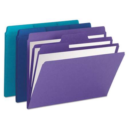 Smead SuperTab Organizer Folder, 1/3-Cut Tabs, Letter Size, Assorted, 3/Pack (11989)