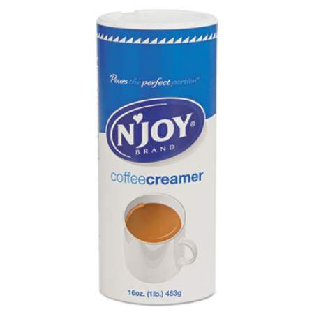 N'Joy Non-Dairy Coffee Creamer, 16 oz Canister, 8/Carton (827783)