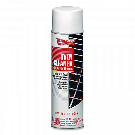 Champion Sprayon Oven Cleaner, 18 oz Aerosol Spray, 12/Carton (5177)