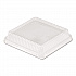 Plastic Dome Lid, 8.25 x 8.25 x 1.5, Clear, 500/Carton (4048DL)