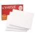 Universal Unruled Index Cards, 5 x 8, White, 500/Pack (47245)