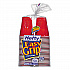 Easy Grip Disposable Plastic Party Cups, 9 oz, Red, 50/Pack, 12 Packs/Carton (C20950CT)