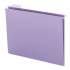 Smead Colored Hanging File Folders, Letter Size, 1/5-Cut Tab, Lavender, 25/Box (64064)