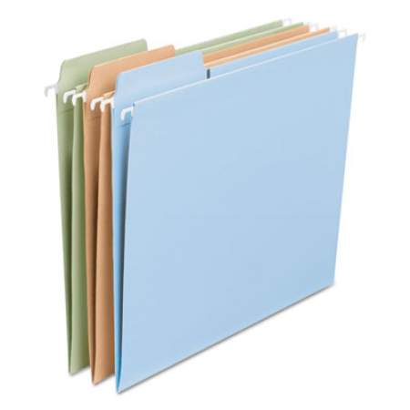 Smead FasTab Hanging Folders, Letter Size, 1/3-Cut Tab, Assorted, 18/Box (64054)