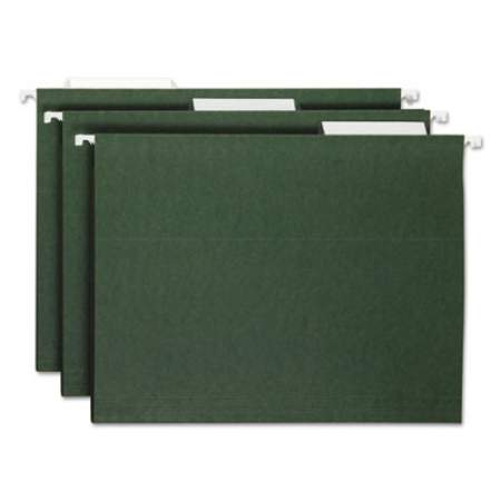 Smead Hanging Folders, Letter Size, 1/3-Cut Tab, Standard Green, 25/Box (64035)