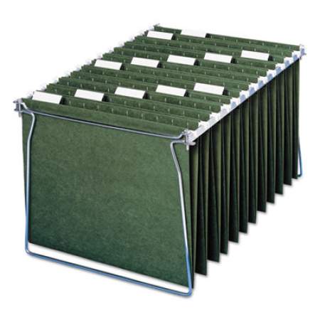 Smead Hanging Folders, Letter Size, 1/5-Cut Tab, Standard Green, 25/Box (64055)