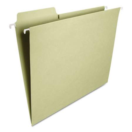Smead FasTab Hanging Folders, Letter Size, 1/3-Cut Tab, Moss, 20/Box (64082)