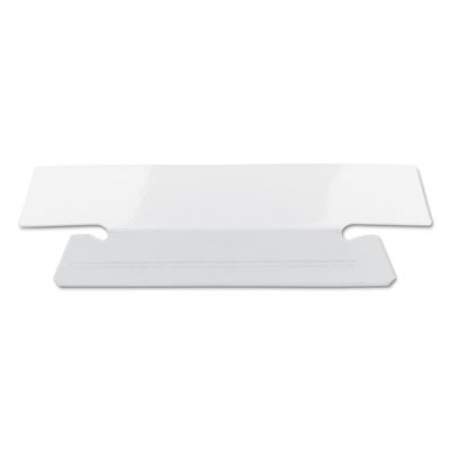 Smead Erasable Hanging Folder Tabs, 1/3-Cut Tabs, White, 3.5" Wide, 25/Pack (64627)