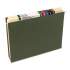 Smead Box Bottom Hanging File Folders, Letter Size, Standard Green, 25/Box (65090)