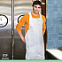 Poly Apron, 28 x 46, One Size Fits Most, White, 100/Pack, 10 Packs/Carton (DA2846)