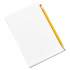 Universal Scratch Pads, Unruled, 100 White 3 x 5 Sheets, 12/Pack (35613)