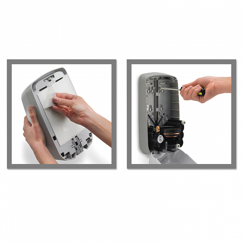 TFX Touch Free Dispenser, 1,200 mL, 6.5 x 4.5 x 10.58, Dove Gray (272012)