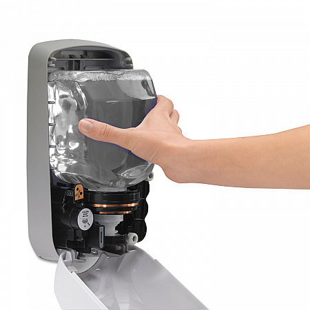 TFX Touch Free Dispenser, 1,200 mL, 6.5 x 4.5 x 10.58, Dove Gray (272012)