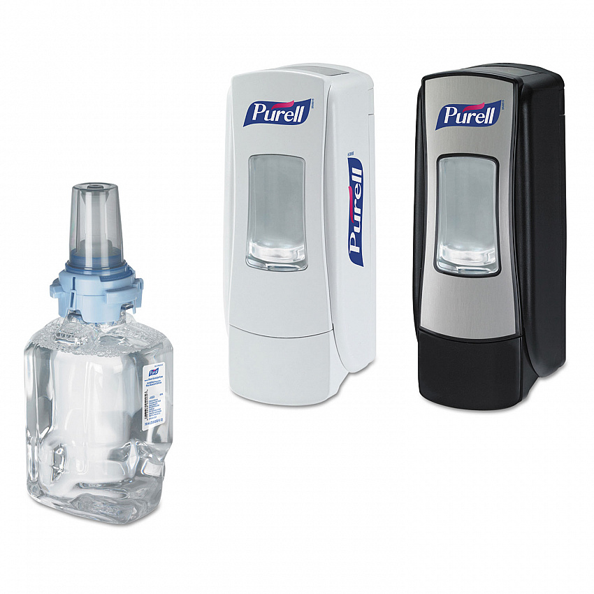 Advanced Hand Sanitizer Foam, For ADX-7 Dispensers, 700 mL Refill, Fragrance-Free (870504EA)