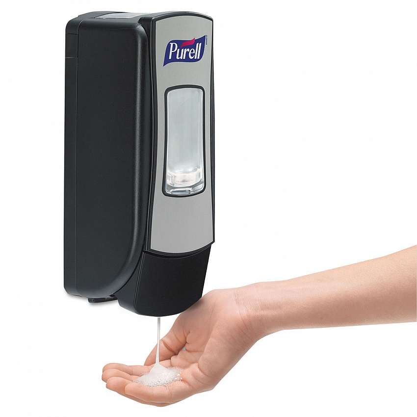 Advanced Hand Sanitizer Foam, For ADX-7 Dispensers, 700 mL Refill, Fragrance-Free (870504EA)