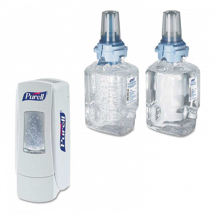 ADX-7 Dispenser, 700 mL, 3.75 x 3.5 x 9.75, White (872006)