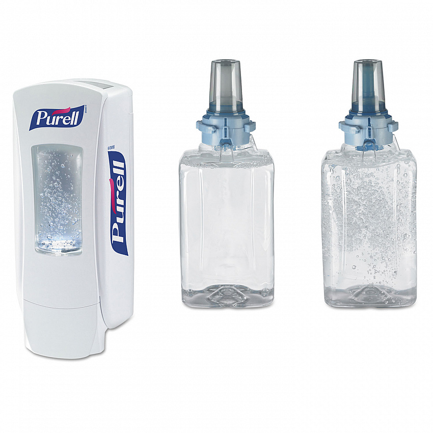 ADX-12 Dispenser, 1,200 mL, 4.5 x 4 x 11.25, White, 6/Carton (882006)