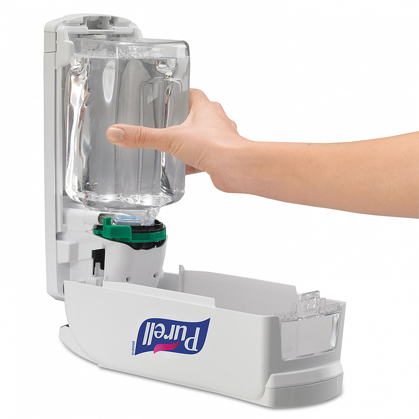 ADX-12 Dispenser, 1,200 mL, 4.5 x 4 x 11.25, White, 6/Carton (882006)