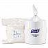 Hand Sanitizer Wipes Wall Mount Dispenser, 1,200/1,500 Wipe Capacity, 13.3 x 11 x 10.88, White (901901)