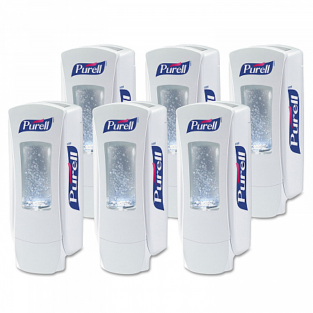 ADX-12 Dispenser, 1,200 mL, 4.5 x 4 x 11.25, White, 6/Carton (882006)
