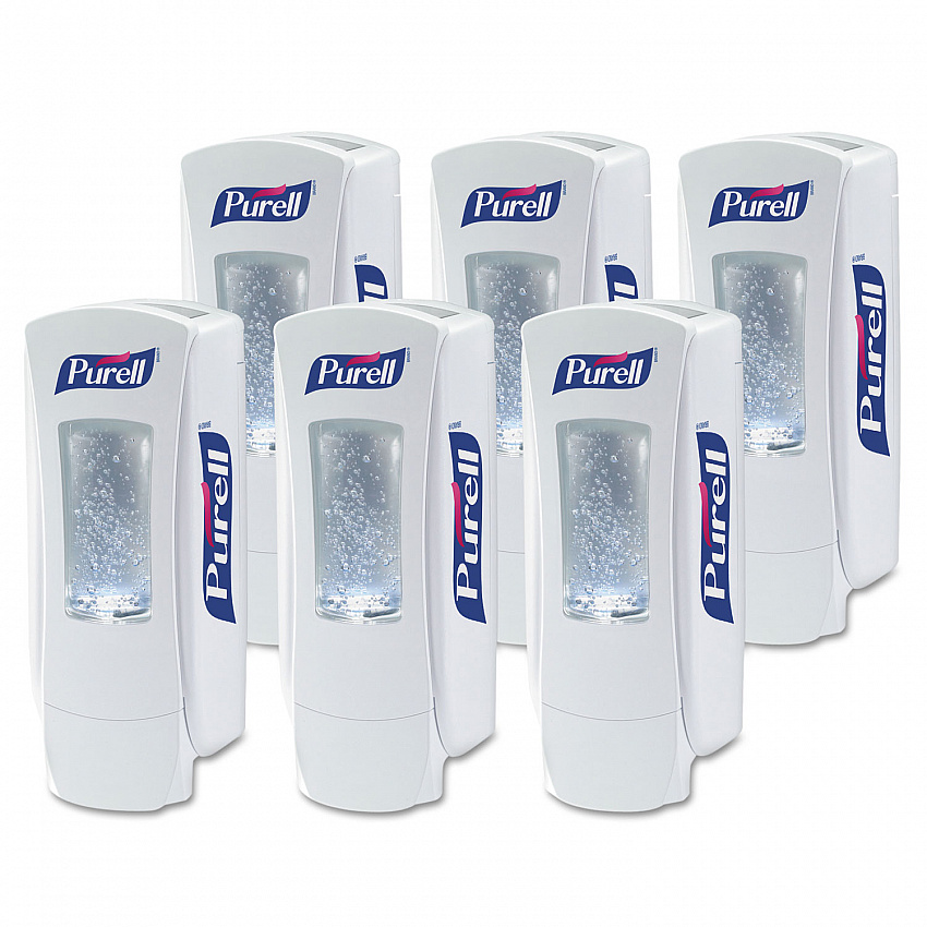 ADX-12 Dispenser, 1,200 mL, 4.5 x 4 x 11.25, White, 6/Carton (882006)