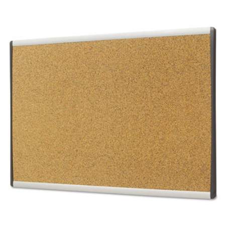 Quartet ARC Frame Cork Cubicle Board, 14 x 24, Tan, Aluminum Frame (ARCB2414)