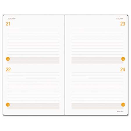 AT-A-GLANCE Plan. Write. Remember. Planning Notebook Two Days Per Page , 8.25 x 5, Black Cover, Undated (80612105)