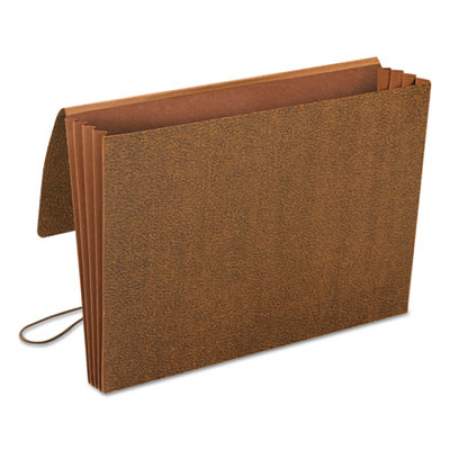 Smead Classic Expanding Wallets with Tear-Resistant Gussets, 3.5" Expansion, 1 Section, Legal Size, Redrope (71456)