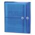 Smead Poly String and Button Interoffice Envelopes, String and Button Closure, 9.75 x 11.63, Transparent Blue, 5/Pack (89522)