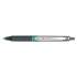 Pilot VBall RT Liquid Ink Roller Ball Pen, Retractable, Fine 0.7 mm, Green Ink, Green/White Barrel (26209)