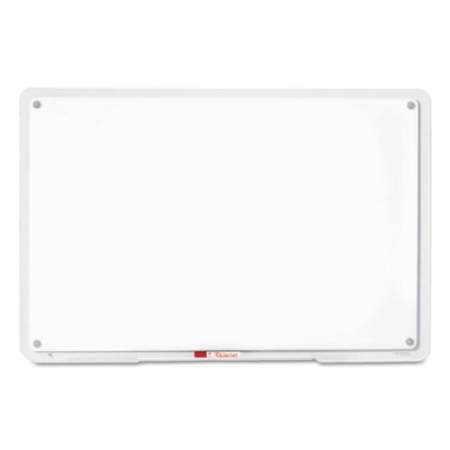 Quartet iQ Total Erase Board, 11 x 7, White, Clear Frame (TM1107)