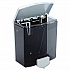 Surface-Mounted Liquid Soap Dispenser, 40 oz, 5.81 x 3.31 x 6.88, Black/Gray (40)