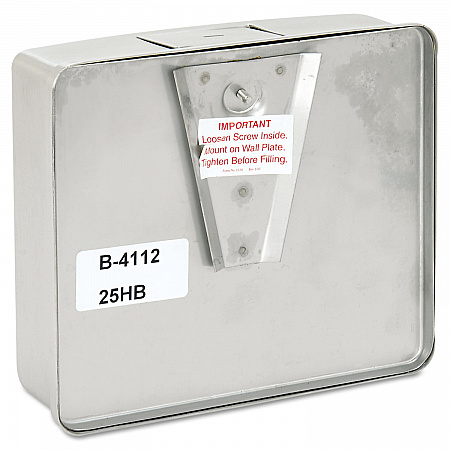 ConturaSeries Surface-Mounted Liquid Soap Dispenser, 40 oz, 7 x 3.31 x 6.13, Satin Finish Stainless Steel (4112)