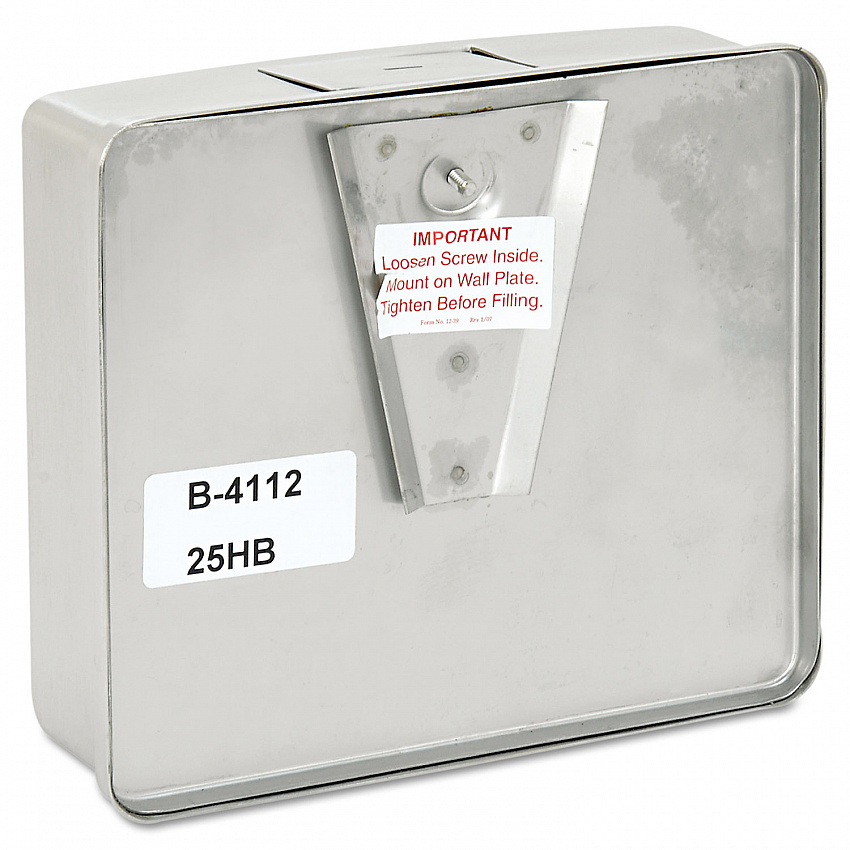ConturaSeries Surface-Mounted Liquid Soap Dispenser, 40 oz, 7 x 3.31 x 6.13, Satin Finish Stainless Steel (4112)