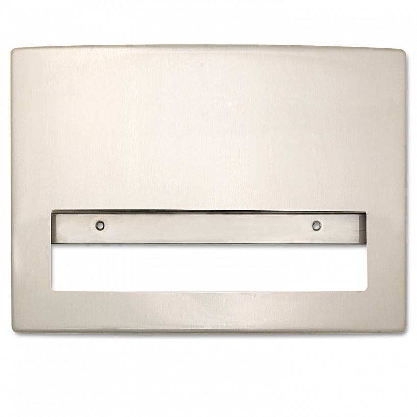 Stainless Steel Toilet Seat Cover Dispenser, ConturaSeries, 15.75 x 2.25 x 11.25, Satin Finish (4221)