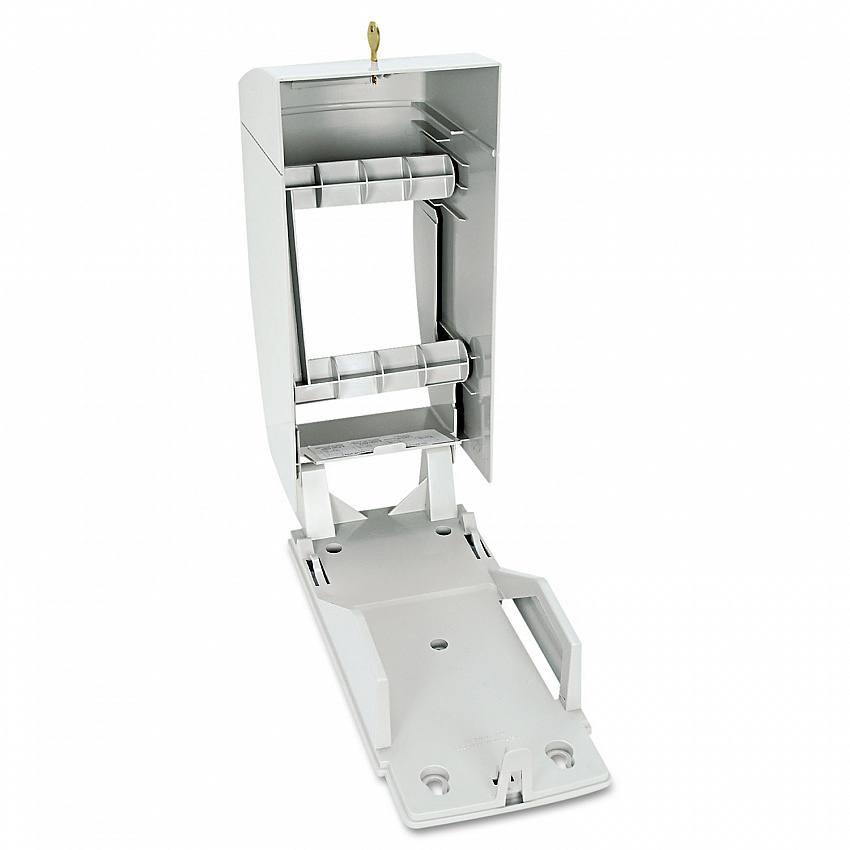 Matrix Series Two-Roll Tissue Dispenser, 6.25 x 6.88 x 13.5, Gray (5288)