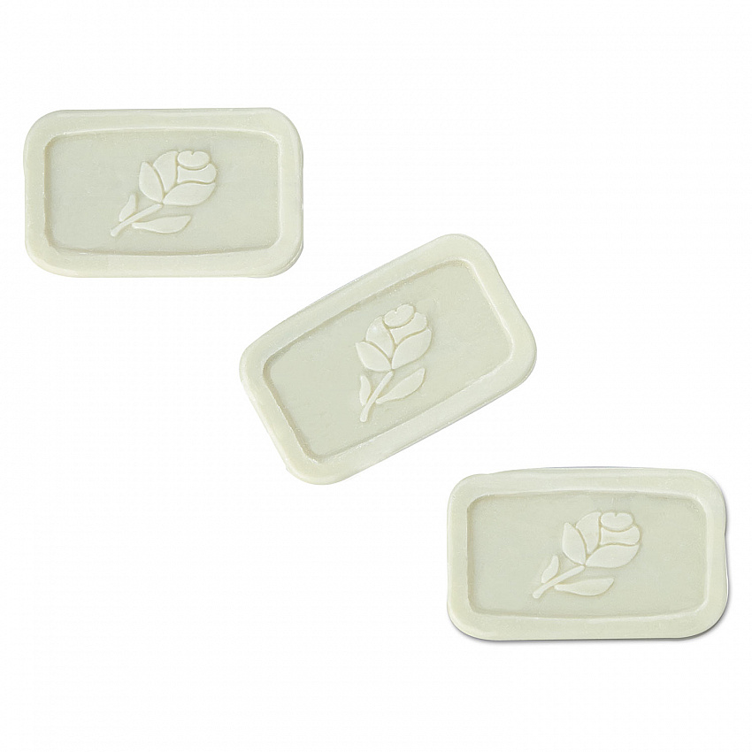 Unwrapped Amenity Bar Soap, Fresh Scent, # 1/2, 1,000/Carton (400050)