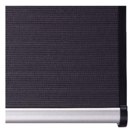 Quartet Prestige Bulletin Board, Diamond Mesh Fabric, 72 x 48, Gray/Aluminum Frame (B447A)