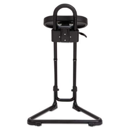 Alera SS Series Sit/Stand Adjustable Stool, Supports Up to 300 lb, Black (SS600)