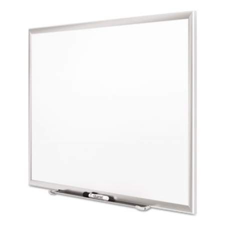 Quartet Classic Series Porcelain Magnetic Board, 36 x 24, White, Silver Aluminum Frame (2543)