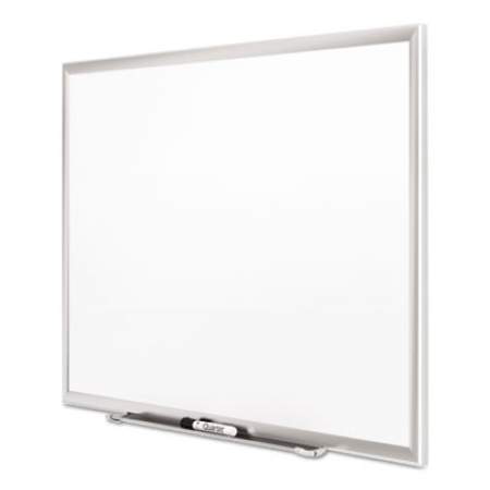 Quartet Classic Series Porcelain Magnetic Board, 48 x 36, White, Silver Alum. Frame (2544)