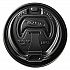Optima Reclosable Lids for Hot Paper Cups, Fits 10 oz to 24 oz Hot Cups, Plastic, Black, 1,000/Carton (OPT316B)