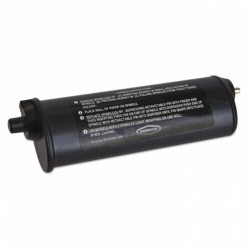 Theft Resistant Spindle for ClassicSeries Toilet Tissue Dispensers, Black (273103)