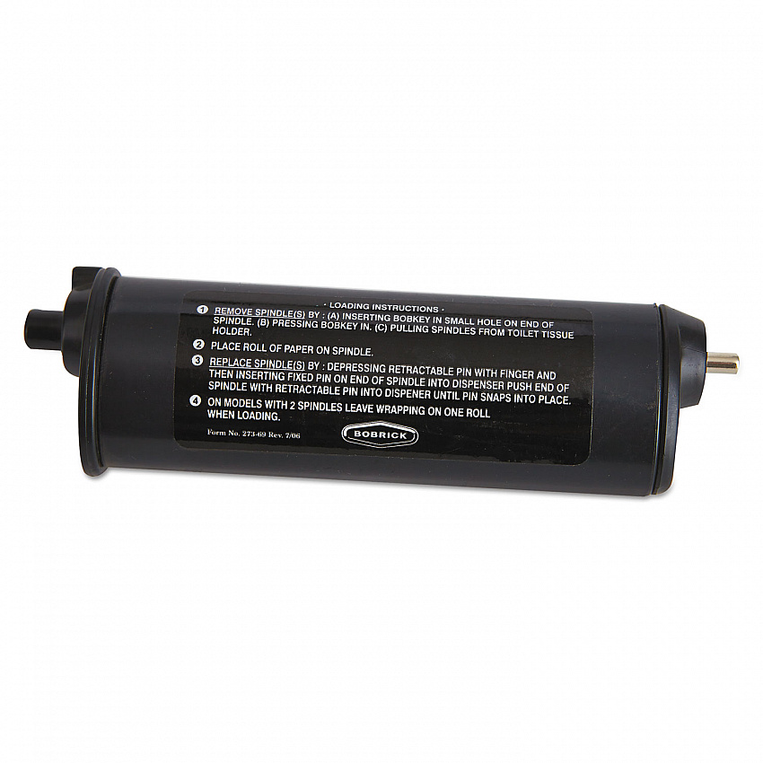 Theft Resistant Spindle for ClassicSeries Toilet Tissue Dispensers, Black (273103)