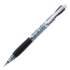 Pentel Icy Mechanical Pencil, 0.5 mm, HB (#2.5), Black Lead, Transparent Smoke Barrel, Dozen (AL25TA)