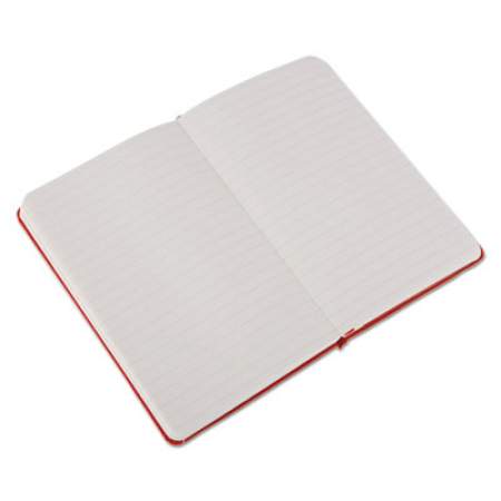 Moleskine Hard Cover Notebook, 1 Subject, Narrow Rule, Red Cover, 5.5 x 3.5, 192 Sheets (MM710R)